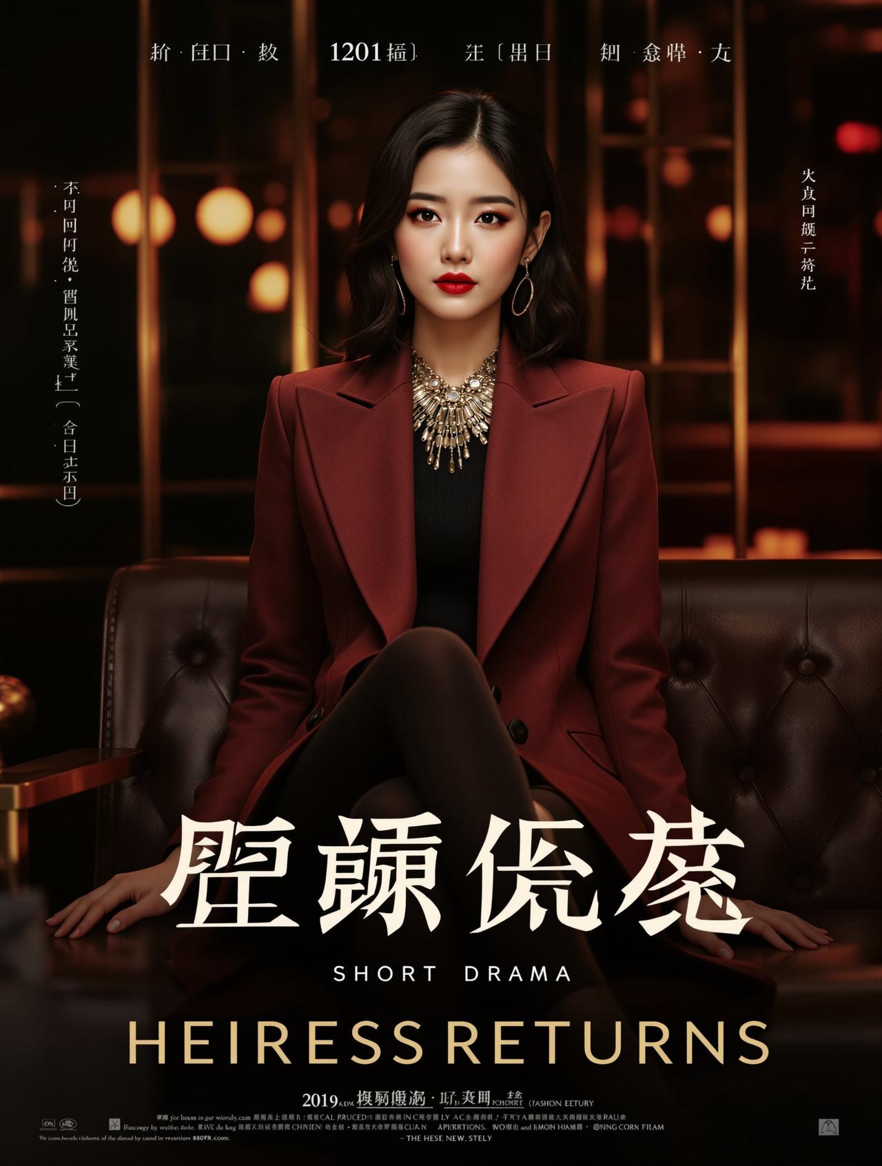 千金归来有点猛 电影海报