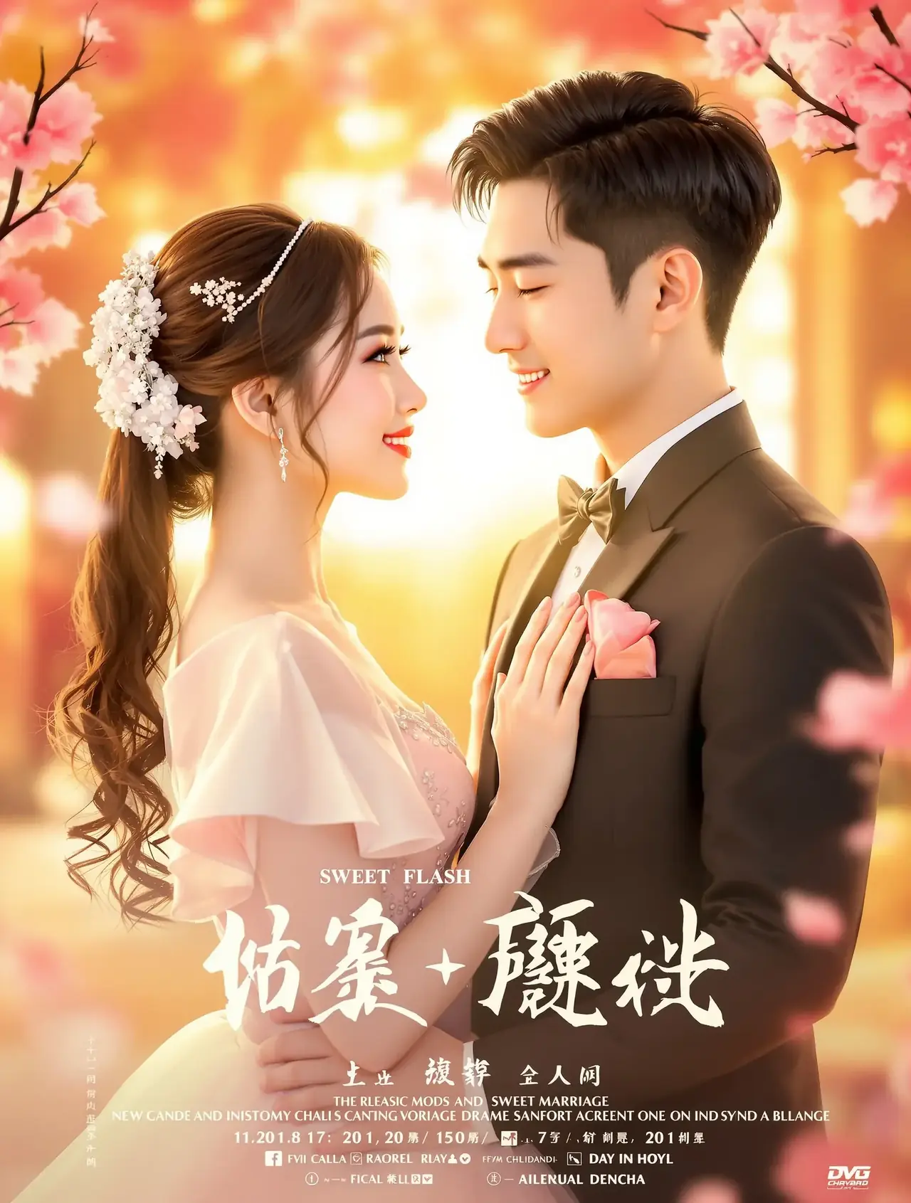 闪婚娇妻有点甜 电影海报